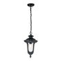 Elstead Lighting Chicago CC8-S-BK Lampa wisząca 1x60W/E27 IP44