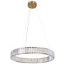 Polux CRISTALIA 338259 Závěsná lampa 4000K 4300lm ip20