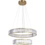 Polux CRISTALIA 338266 Závěsná lampa 4000K 6400lm ip20