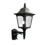 Elstead Lighting CHAPEL CP1-BLACK Nástěnná lampa 1x60W/E27 IP44