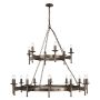 Elstead Lighting CROMWELL CW18-OLD-BRZ Lustr 18x60W/E14