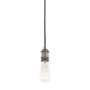 Italux CLASSO DS-M-034 SHINY BLACK Závěsná lampa 1x60W/E27 IP20