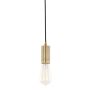 Italux MODERNA DS-M-038 ANTIQUE BRASS Závěsná lampa 1x60W/E27 IP20