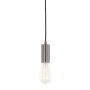Italux MODERNA DS-M-038 MATT BLACK Závěsná lampa 1x60W/E27 IP20