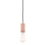 Italux MODERNA DS-M-038 RED COPPER Závěsná lampa 1x60W/E27 IP20