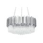 King Home IMPERIAL SILVER DW-D5688M.SILVER Závěsná lampa 16x40W/E14 IP20