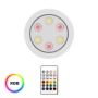 Eko-Light PODSZAFKOWE EKB1665 Podskříňkové osvětlení 1x0,6W/LED 3000K-6000K+RGB 50lm IP20