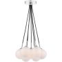 Dar Lighting Elpis ELP342-17 Závěsná lampa 7x40w/g9 ip20