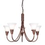 Elstead Lighting EMILY EM5-COPPER Lustr 5x60W/E14