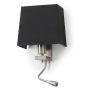 Novolux FIRENZE 507F-Y05X1B-35 Nástěnná lampa 2x60W, 3W/E27, LED 240LM IP20