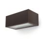 Novolux ISORA 157D-L01G9B-91 Nástěnná lampa 2x17,4W/LED 2590LM IP65