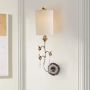 Flambeau TIVOLI SILVER FB-TIVOLI-W1-SV Nástěnná lampa 1x60W/E27