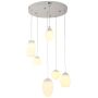 Maxlight MULTI6 P0249 Závěsná lampa 6x5w/led 3000k 2040lm ip20