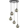Dar Lighting Federico FED0522-01 Závěsná lampa 5x40w/g9 ip20