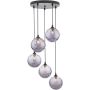Dar Lighting Federico FED0522-10 Závěsná lampa 5x40w/g9 ip20