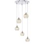 Dar Lighting Federico FED0550-09 Závěsná lampa 5x25w/g9 ip20
