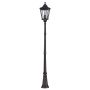 Feiss COTSWOLD LANE FE-COTSLN5-L-BK Pouliční lampa 3x60W/E14 IP44