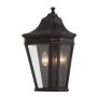 Feiss COTSWOLD LANE FE-COTSLN7-BK Nástěnná lampa 2x60W/E14 IP44