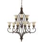 Feiss DRAWING ROOM FE-DRAWING-ROOM9 Lustr 9x60W/E27