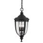 Feiss ENGLISH BRIDLE FE-EB8-L-BLK Závěsná lampa 3x60W/E14 IP23