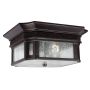 Feiss FEDERAL FE-FEDERAL-F Stropní lampa 2x60W/E27 IP44