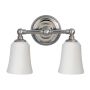 Feiss HUGUENOT LAKE FE-HUGOLAKE2BATH Nástěnná lampa 2x40W/G9 IP44