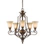 Feiss KELHAM HALL FE-KELHAM-HALL5-UPLT Lustr 5x60W/E14