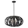 Feiss WOODSTOCK FE-WOODSTOCK-P-L Závěsná lampa 6x40W/E14