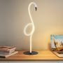 Elstead Lighting Flamingo FLAMINGO-TL-WHT Stolní lampa 1x6 W /LED 3000 K 420 lm