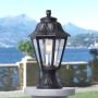 Fumagalli Mikrolot FMG-MIKROLOT-ANNA-BLK Stojací lampa 1x23W/E27 IP55