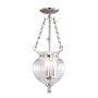 Elstead Lighting FINSBURY PARK FP-P-S-POL-NCKL Závěsná lampa 3x60W/E14