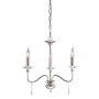 Elstead Lighting FINSBURY PARK FP3-POL-NICKEL Lustr 3x60W/E14