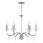Elstead Lighting FINSBURY PARK FP6-POL-NICKEL Lustr 6x60W/E14
