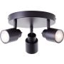 Brilliant Andres G74534/76 Stropní lampa 3x10w/gu10 3000k 345lm IP20