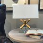 Gilded Nola JACKSON GN-JACKSON-SQUARE-TL Stolní lampa 1x60W/E27