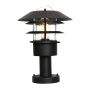 Elstead Lighting HELSINGOR HELSINGOR-PED-BK Stojací lampa 1x60W/E27 IP44
