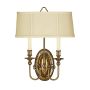 Hinkley Lighting CAMBRIDGE HK-CAMBRIDGE2-B Nástěnná lampa 2x40W/E14