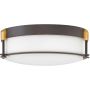 Hinkley Lighting COLBIN HK-COLBIN-F-M-OZ Stropní lampa 3x60W/E27