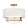 Hinkley Lighting Graham HK-GRAHAM-M-LCB Stropní lampa 3x40 W/E14