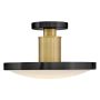 Hinkley Kieran HK-KIERAN-LED-SF-BK-LCB Stropní lampa 32W/LED 2900K, 3500K, 4000K, 5000K, 6000K 3468lm