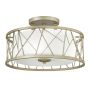 Hinkley Lighting NEST HK-NEST-SF-SL Stropní lampa 3x75W/E27