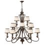 Hinkley Lighting PLYMOUTH HK-PLYMOUTH15 Lustr 15x40W/E14