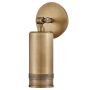 Hinkley Pratt HK-PRATT-1LT-SPOT-HB Nástěnná lampa 1x8W/GU10 3000K 560lm ip44