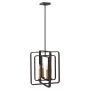 Hinkley Lighting QUENTIN HK-QUENTIN-4P-B Závěsná lampa 4x60W/E14