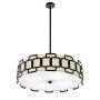 Hinkley Sabina HK-SABINA-4P-BK Závěsná lampa 4x60W/E27