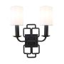 Hinkley Sabina HK-SABINA2-BK Nástěnná lampa 2x40W/E14