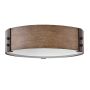 Hinkley Lighting Sawyer HK-SAWYER-F-M-SQ Stropní lampa 3x40W/E14 IP44