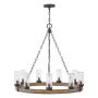 Hinkley Lighting Sawyer HK-SAWYER9-SQ Závěsná lampa 9x40W/E14 IP44