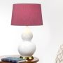 Elstead Lighting Isla ISLA-AB-TL-PURPLE Stolní lampa 1x60 W/E27