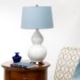 Elstead Lighting Isla ISLA-PN-TL-BLUE Stolní lampa 1x60 W/E27